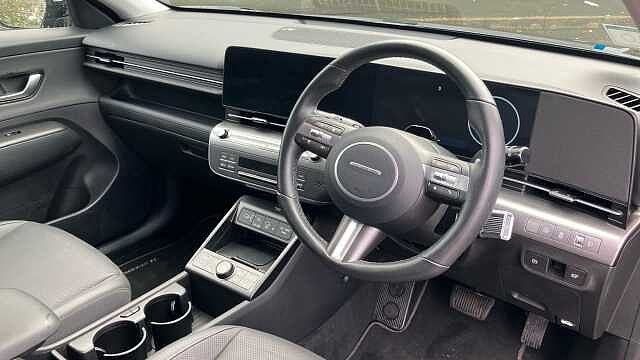 Hyundai KONA 1.6 Hybrid 129 Ultimate 5dr DCT Hybrid Hatchback Black