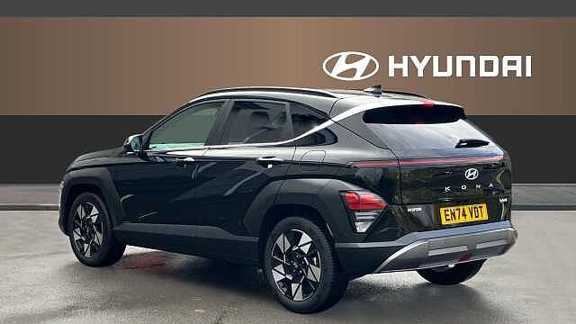 Hyundai KONA 1.6 Hybrid 129 Ultimate 5dr DCT Hybrid Hatchback Black