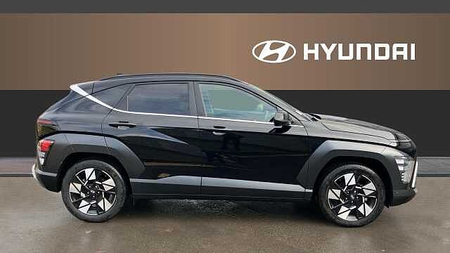 Hyundai KONA 1.6 Hybrid 129 Ultimate 5dr DCT Hybrid Hatchback Black