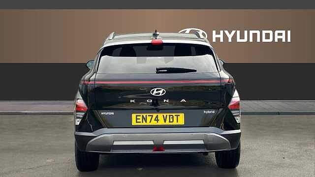 Hyundai KONA 1.6 Hybrid 129 Ultimate 5dr DCT Hybrid Hatchback Black
