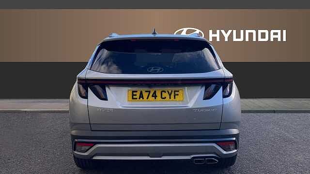 Hyundai TUCSON 1.6T 48V MHD Ultimate 5dr DCT Petrol Estate Silver