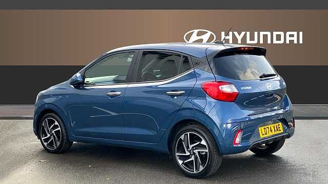Hyundai I10 1.2 [79] Premium 5dr Auto [Nav] Petrol Hatchback Blue