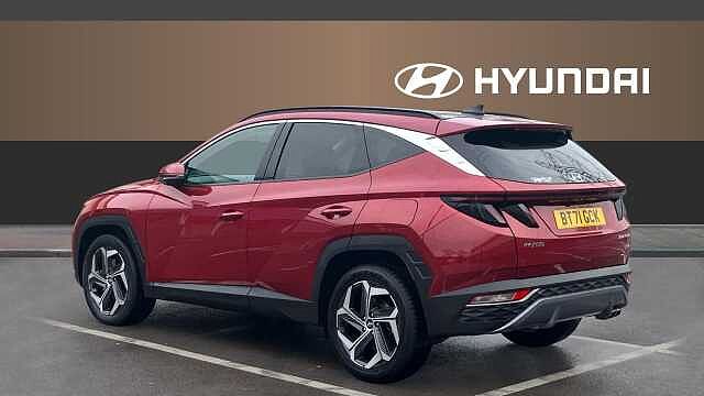 Hyundai TUCSON 1.6 TGDi Hybrid 230 Ultimate 5dr 2WD Auto Hybrid Estate Red
