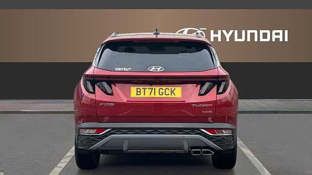 Hyundai TUCSON 1.6 TGDi Hybrid 230 Ultimate 5dr 2WD Auto Hybrid Estate Red