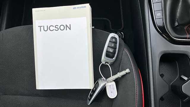 Hyundai TUCSON 1.6 TGDi N Line 5dr 2WD Petrol Estate Red