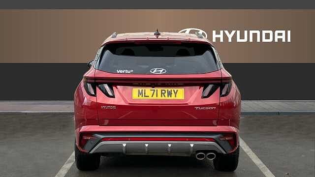 Hyundai TUCSON 1.6 TGDi N Line 5dr 2WD Petrol Estate Red
