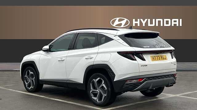 Hyundai TUCSON 1.6 TGDi Hybrid 230 Premium 5dr 2WD Auto Hybrid Estate White