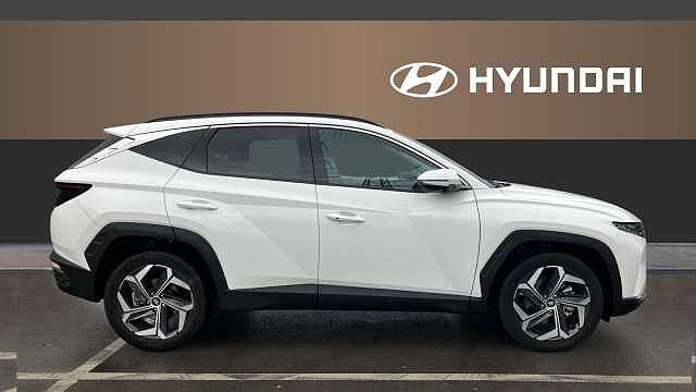 Hyundai TUCSON 1.6 TGDi Hybrid 230 Premium 5dr 2WD Auto Hybrid Estate White