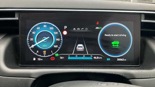 Hyundai TUCSON 1.6 TGDi Hybrid 230 Ultimate 5dr 2WD Auto Hybrid Estate Black