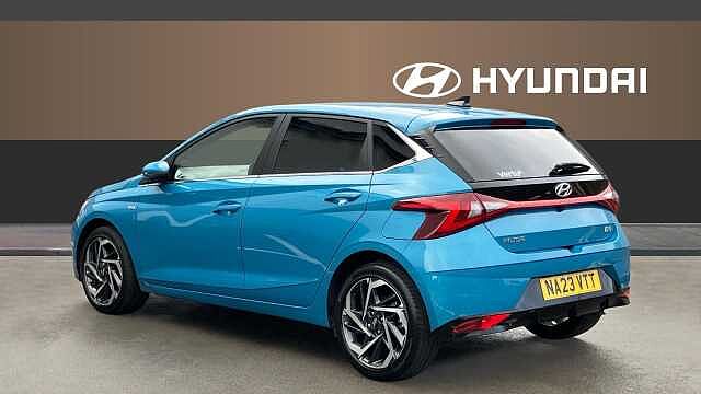 Hyundai I20 1.0T GDi 48V MHD Premium 5dr DCT Petrol Hatchback Blue