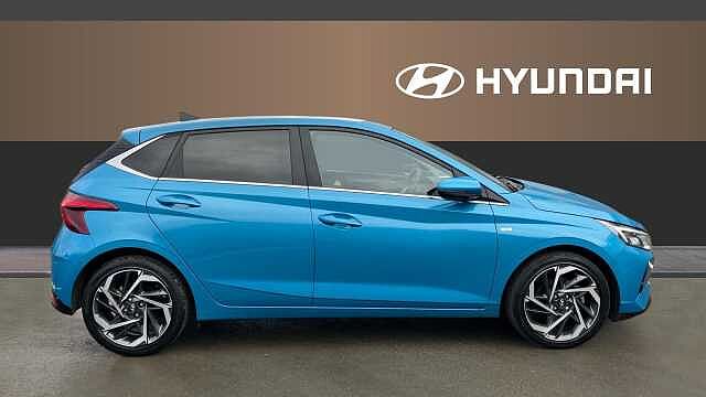 Hyundai I20 1.0T GDi 48V MHD Premium 5dr DCT Petrol Hatchback Blue