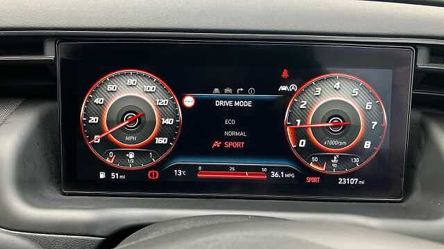 Hyundai TUCSON 1.6 TGDi N Line 5dr 2WD Petrol Estate Grey