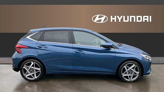 Hyundai I20 1.0T GDi Ultimate 5dr DCT Petrol Hatchback Vibrant Blue - Pearl