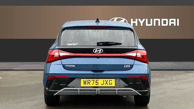 Hyundai I20 1.0T GDi Ultimate 5dr DCT Petrol Hatchback Vibrant Blue - Pearl