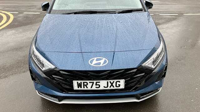 Hyundai I20 1.0T GDi Ultimate 5dr DCT Petrol Hatchback Vibrant Blue - Pearl