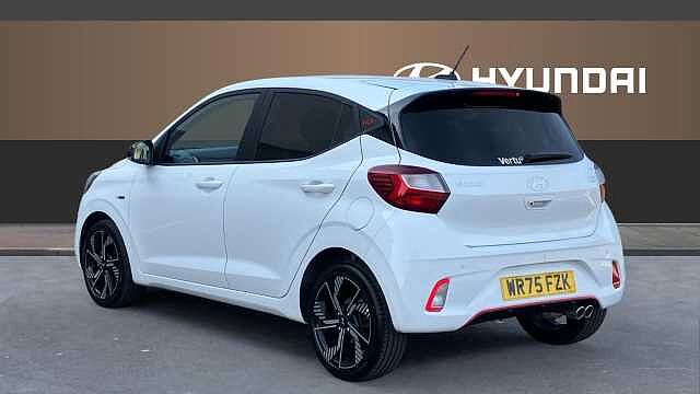 Hyundai I10 1.0T [90] N Line 5dr [Nav] Petrol Hatchback White