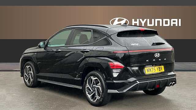 Hyundai KONA 1.6T 138 N Line S 5dr DCT Petrol Hatchback Black