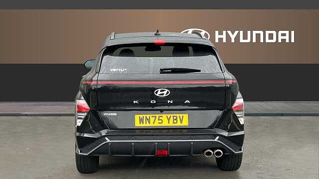 Hyundai KONA 1.6T 138 N Line S 5dr DCT Petrol Hatchback Black
