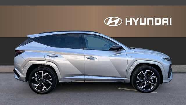 Hyundai TUCSON 1.6T Hybrid N Line 5dr Auto Hybrid Estate Silver