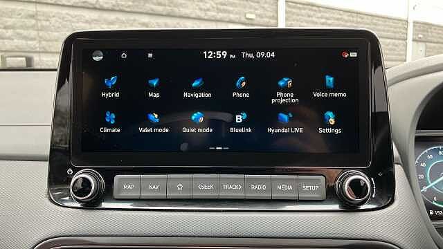 Hyundai KONA 1.6 GDi Hybrid Premium 5dr DCT Hybrid Hatchback Black