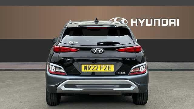 Hyundai KONA 1.6 GDi Hybrid Premium 5dr DCT Hybrid Hatchback Black