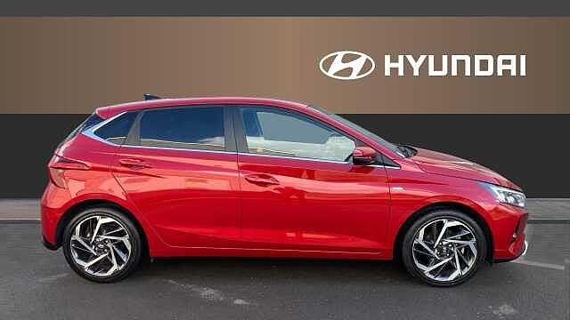 Hyundai I20 1.0T GDi 48V MHD Premium 5dr DCT Petrol Hatchback Red