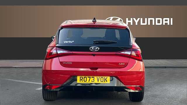 Hyundai I20 1.0T GDi 48V MHD Premium 5dr DCT Petrol Hatchback Red