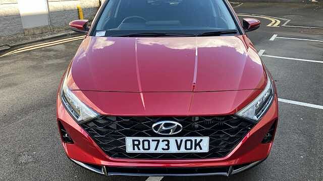 Hyundai I20 1.0T GDi 48V MHD Premium 5dr DCT Petrol Hatchback Red