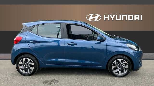Hyundai I10 1.0 [63] Advance 5dr Auto [Nav] Petrol Hatchback Vibrant Blue - Pearl
