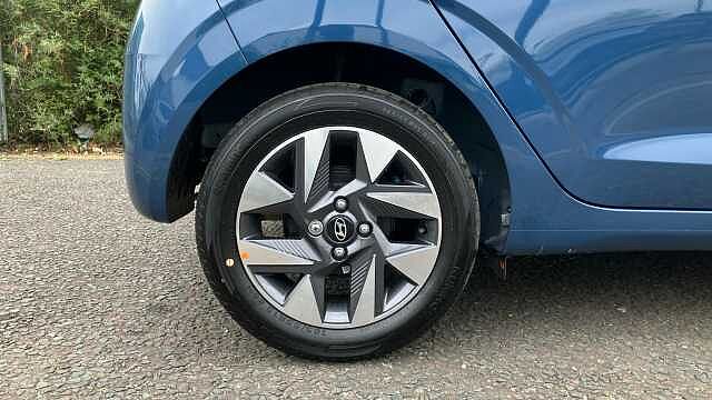 Hyundai I10 1.0 [63] Advance 5dr Auto [Nav] Petrol Hatchback Vibrant Blue - Pearl