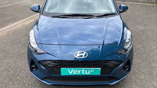 Hyundai I10 1.0 [63] Advance 5dr Auto [Nav] Petrol Hatchback Vibrant Blue - Pearl