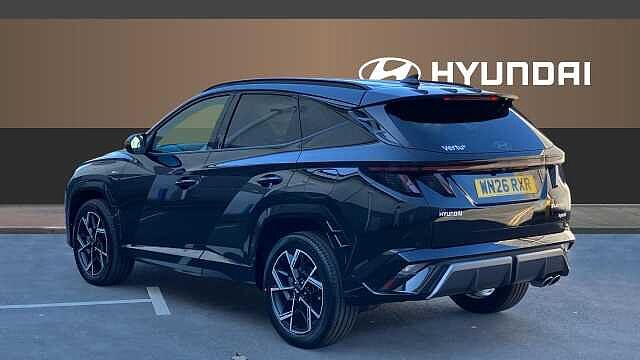 Hyundai TUCSON 1.6T 239 Hybrid N Line Edition 5dr Auto Hybrid Estate Abyss Black - Pearl