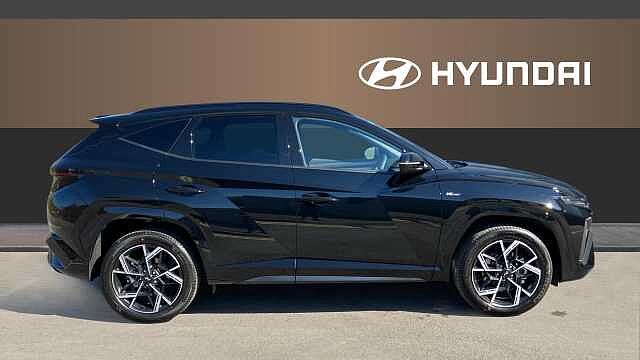 Hyundai TUCSON 1.6T 239 Hybrid N Line Edition 5dr Auto Hybrid Estate Abyss Black - Pearl
