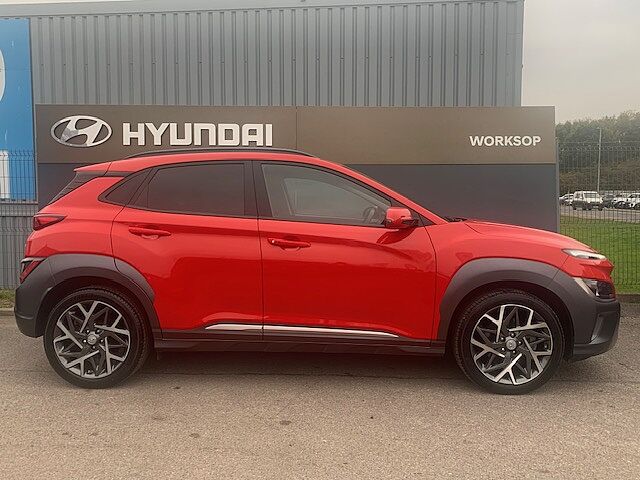 Hyundai KONA 1.6 GDi Hybrid Premium 5dr DCT Red