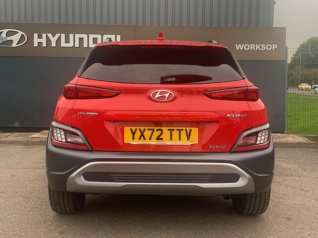 Hyundai KONA 1.6 GDi Hybrid Premium 5dr DCT Red