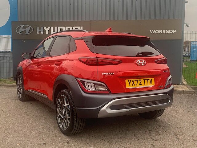 Hyundai KONA 1.6 GDi Hybrid Premium 5dr DCT Red