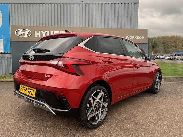Hyundai I20 1.0T GDi Premium 5dr DCT Red
