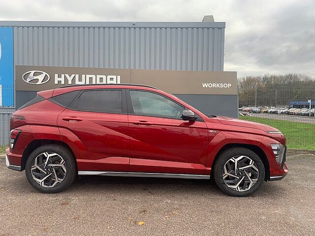 Hyundai KONA 1.6T 138 N Line S 5dr Red