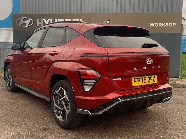 Hyundai KONA 1.6T 138 N Line S 5dr Red