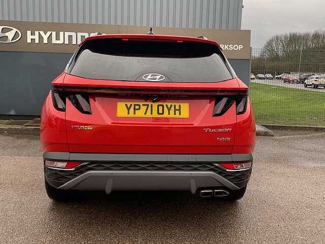 Hyundai TUCSON 1.6 TGDi Hybrid 230 Ultimate 5dr 2WD Auto Red