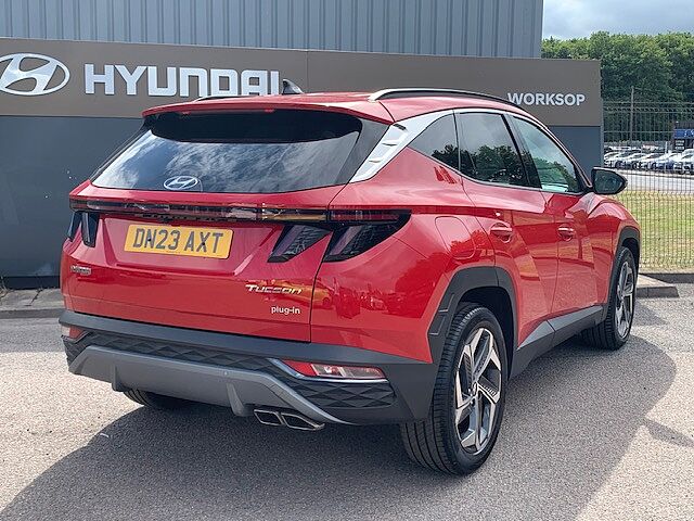 Hyundai TUCSON 1.6 TGDi Plug-in Hybrid Premium 5dr 4WD Auto Red