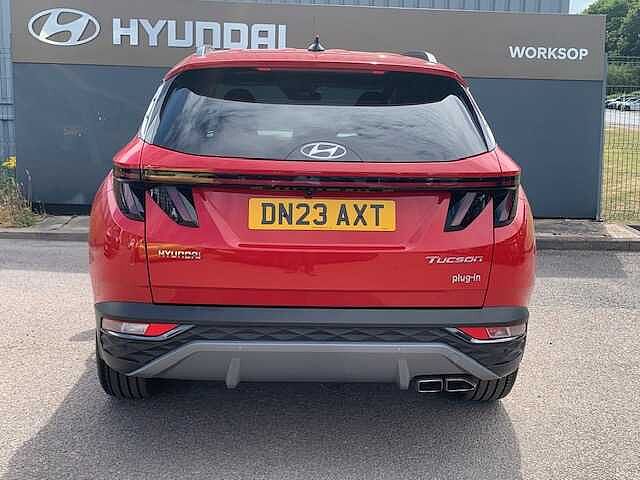 Hyundai TUCSON 1.6 TGDi Plug-in Hybrid Premium 5dr 4WD Auto Red