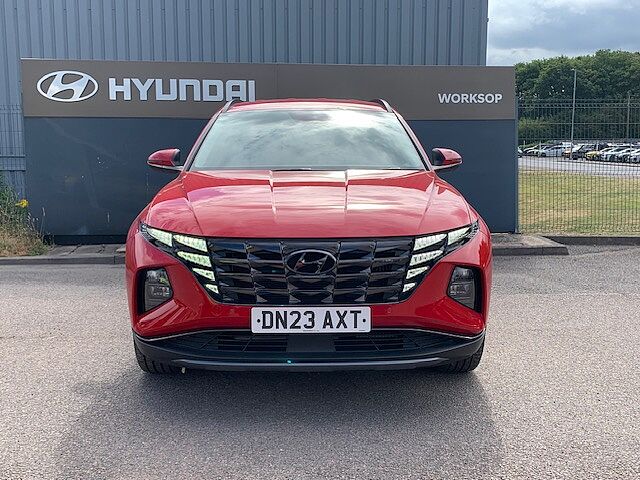 Hyundai TUCSON 1.6 TGDi Plug-in Hybrid Premium 5dr 4WD Auto Red
