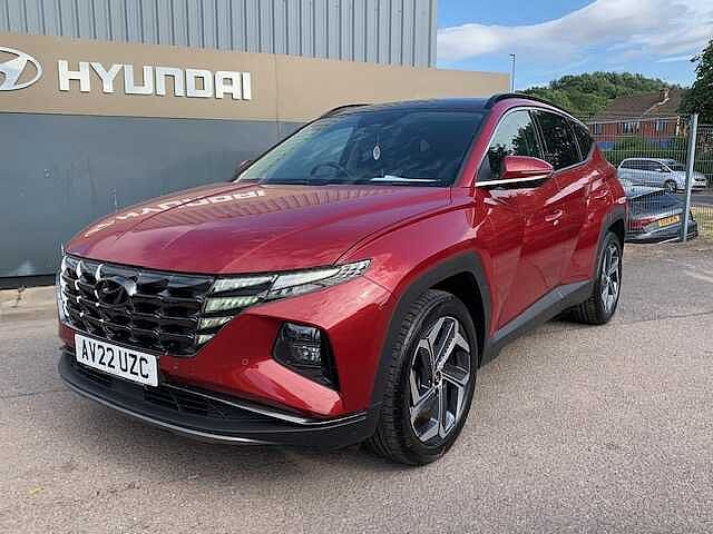 Hyundai TUCSON 1.6 TGDi Hybrid 230 Ultimate 5dr 2WD Auto Red