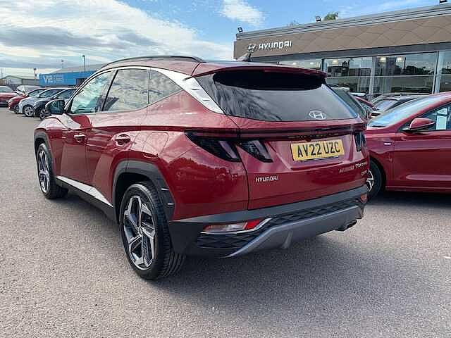 Hyundai TUCSON 1.6 TGDi Hybrid 230 Ultimate 5dr 2WD Auto Red