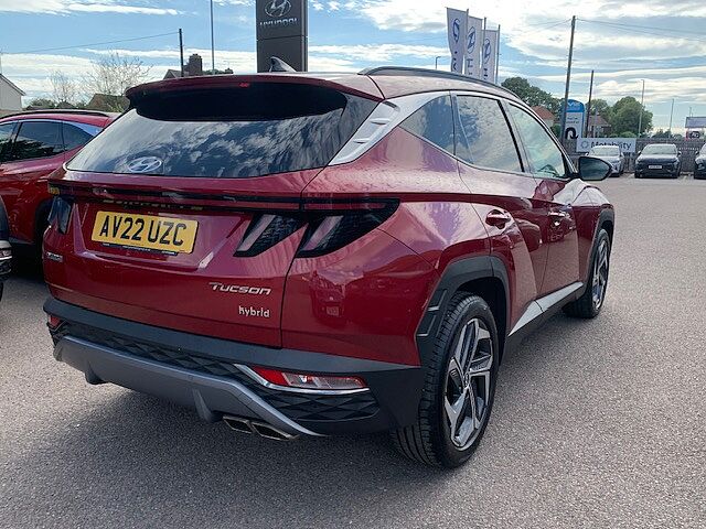 Hyundai TUCSON 1.6 TGDi Hybrid 230 Ultimate 5dr 2WD Auto Red