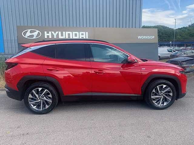Hyundai TUCSON 1.6 TGDi 48V MHD Premium 5dr 2WD DCT Red