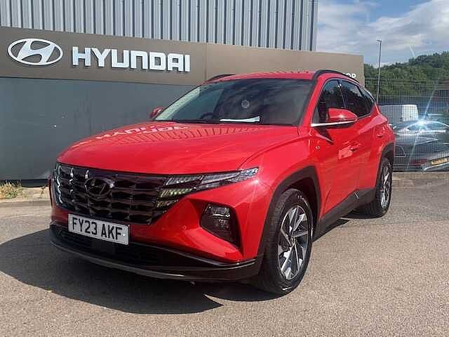 Hyundai TUCSON 1.6 TGDi 48V MHD Premium 5dr 2WD DCT Red