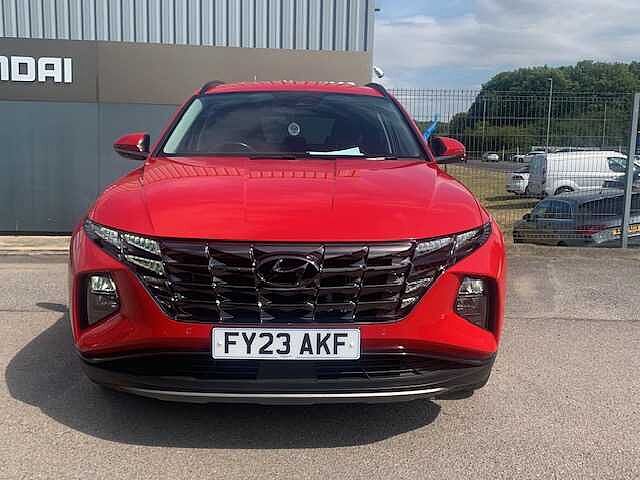Hyundai TUCSON 1.6 TGDi 48V MHD Premium 5dr 2WD DCT Red