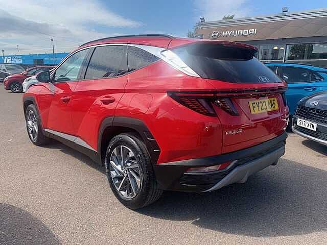 Hyundai TUCSON 1.6 TGDi 48V MHD Premium 5dr 2WD DCT Red